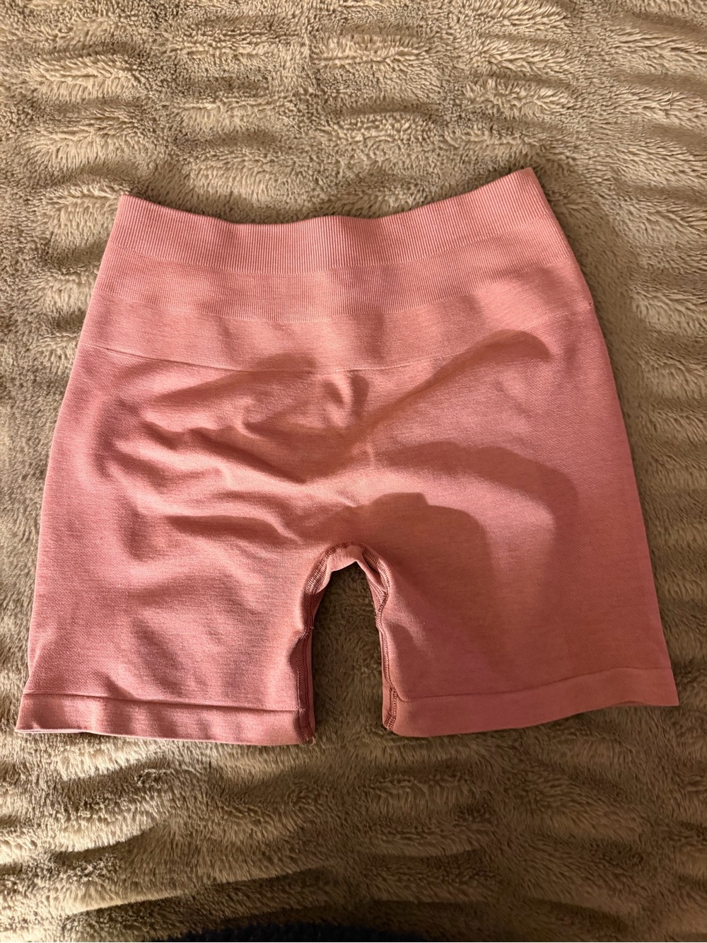 Alphalete Dusty Rose High-Rise Bike Shorts